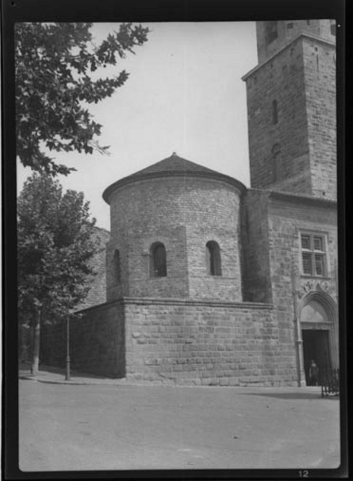 Paolo Verzone, Francia, Frejus, battistero, esterno