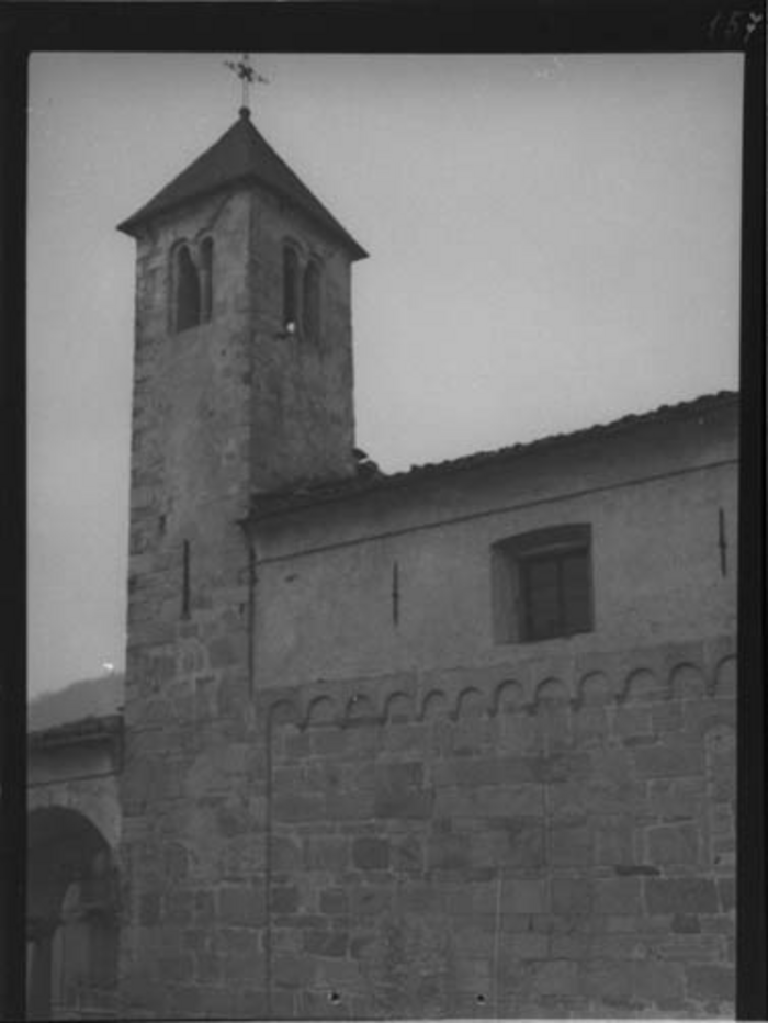 Paolo Verzone, Non identificato, chiesa, esterno, campanile, archetto pensile