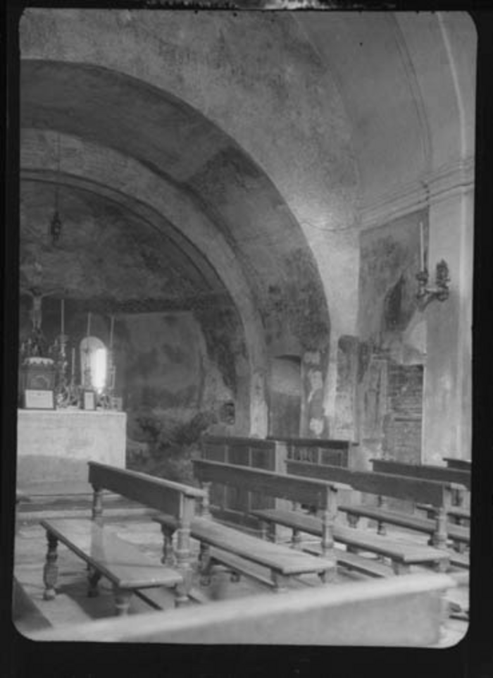 Paolo Verzone, Non identificato, chiesa, interno, navata