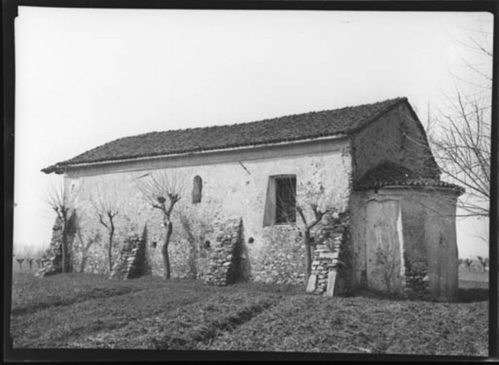 Paolo Verzone, Non identificato, chiesa, esterno, fronte secondario, abside