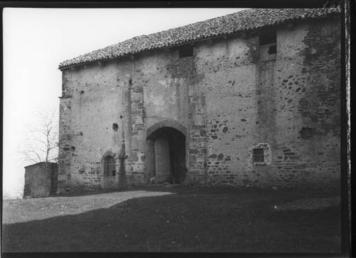 Paolo Verzone, Sesto Calende (VA), abbazia di San Donato, esterno, ingresso